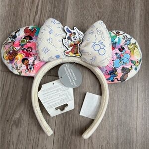 Disney Colorful 100th Anniversary Minnie Mouse Ears